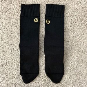 Men’s Lululemon Socks Black Gold Size Medium